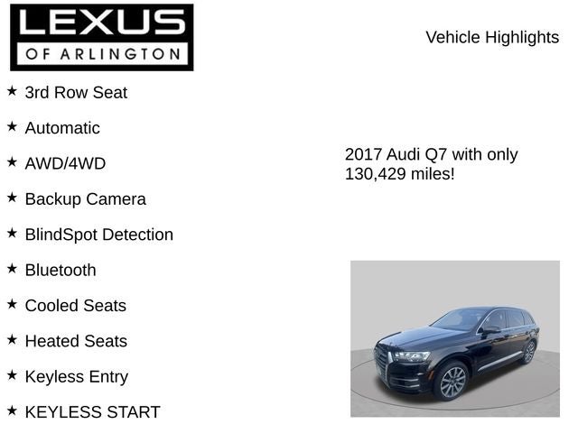 2017 Audi Q7 Prestige