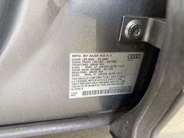 2017 Audi Q7 Prestige