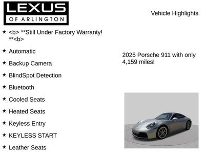 2025 Porsche 911 Carrera S