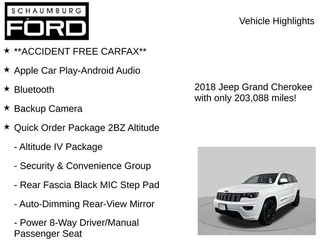 2018 Jeep Grand Cherokee Altitude