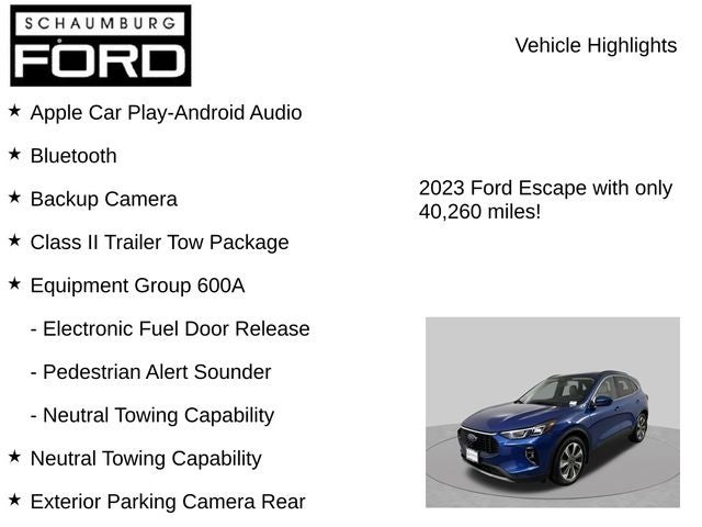 2023 Ford Escape Hybrid Platinum