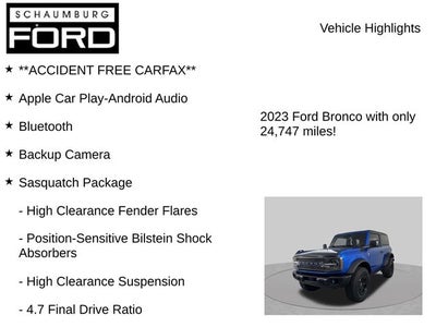 2023 Ford Bronco Badlands