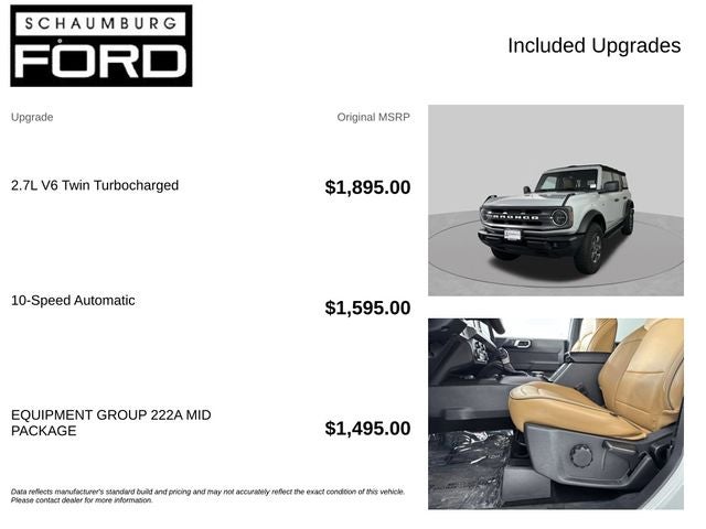 2022 Ford Bronco Big Bend