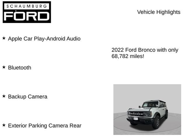 2022 Ford Bronco Big Bend