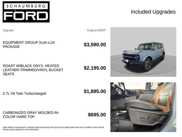 2022 Ford Bronco Outer Banks