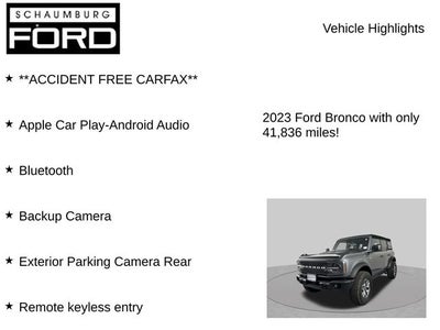 2023 Ford Bronco Badlands