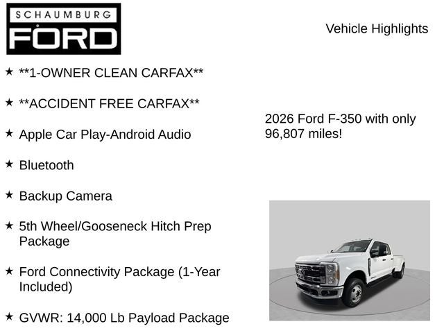 2026 Ford F-350SD XLT DRW