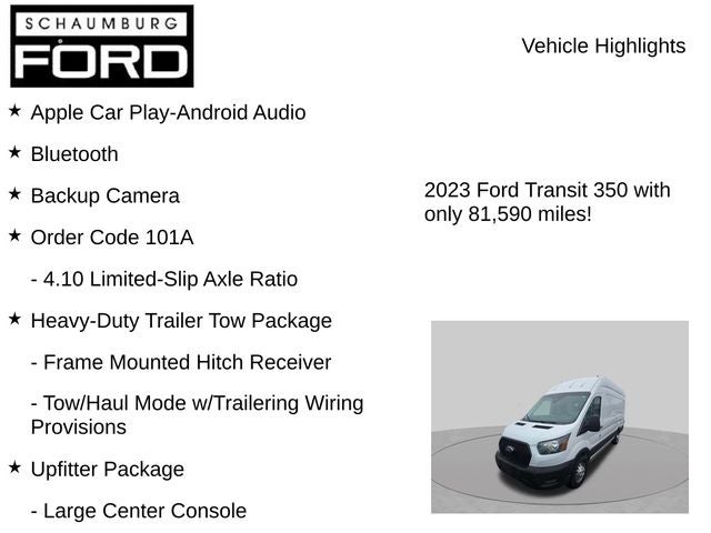 2023 Ford Transit-350 Base