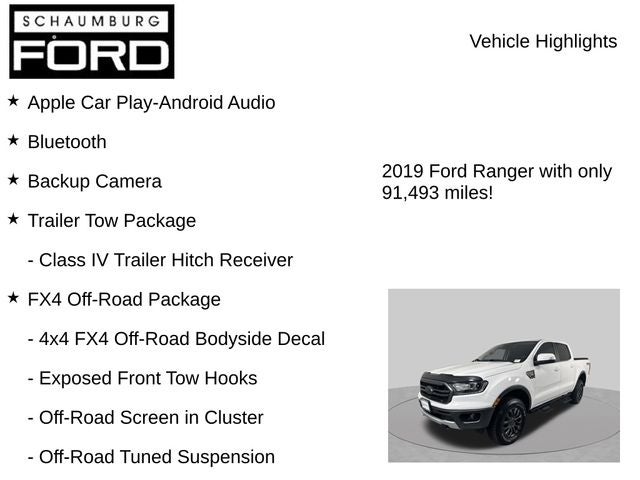 2019 Ford Ranger Lariat
