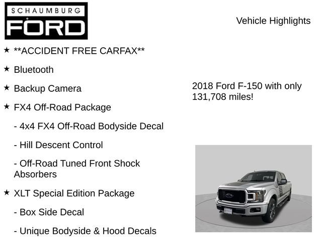 2018 Ford F-150 XLT