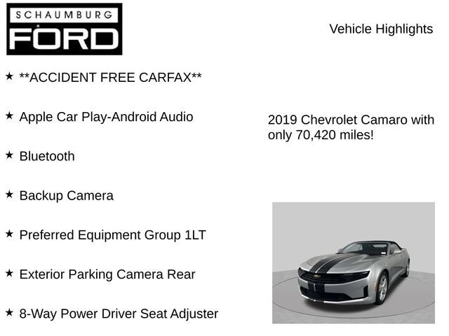 2019 Chevrolet Camaro 1LT