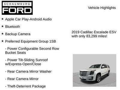 2019 Cadillac Escalade ESV Luxury