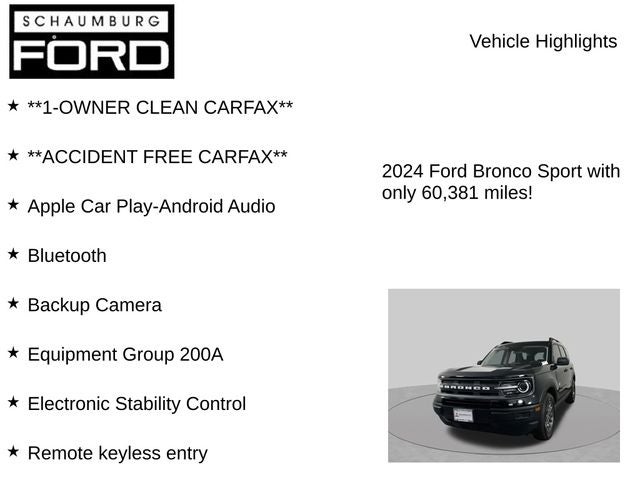 2024 Ford Bronco Sport Big Bend