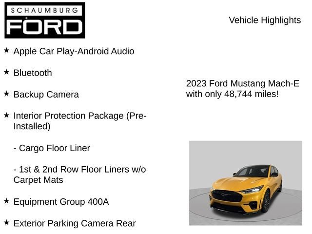 2023 Ford Mustang Mach-E GT