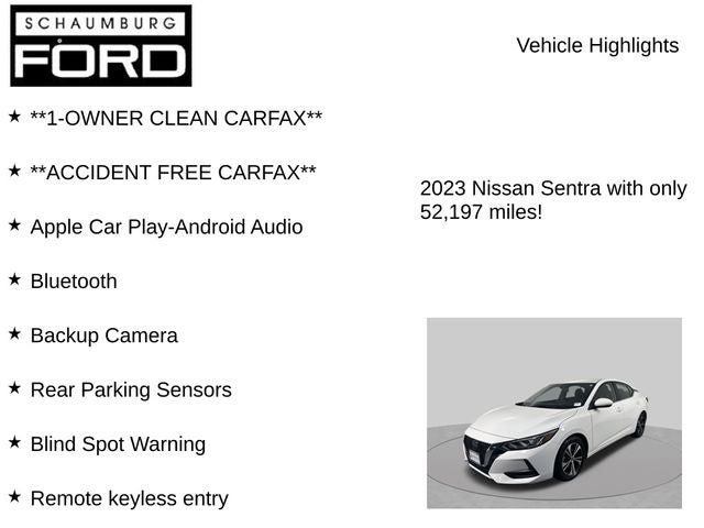 2023 Nissan Sentra SV