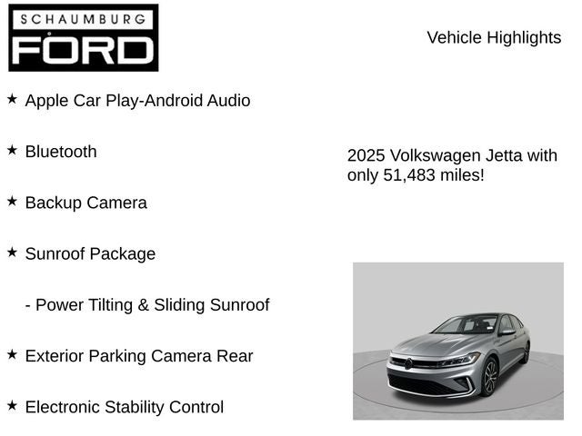2025 Volkswagen Jetta 1.5T SE