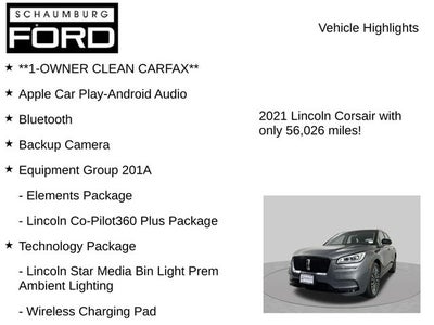 2021 Lincoln Corsair Reserve