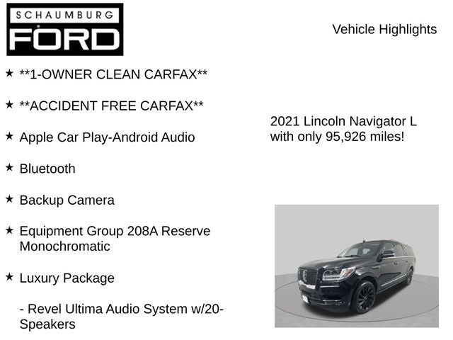 2021 Lincoln Navigator L Reserve