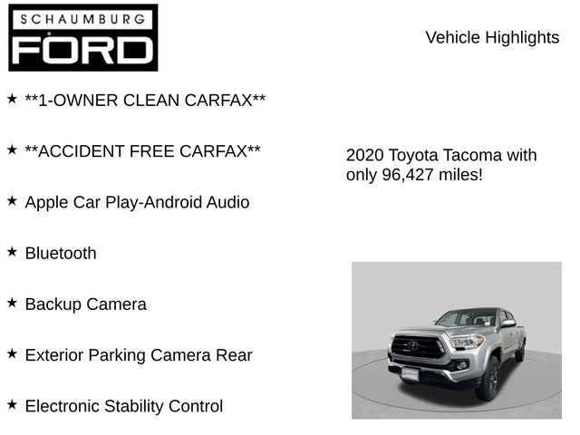2020 Toyota Tacoma SR5 V6