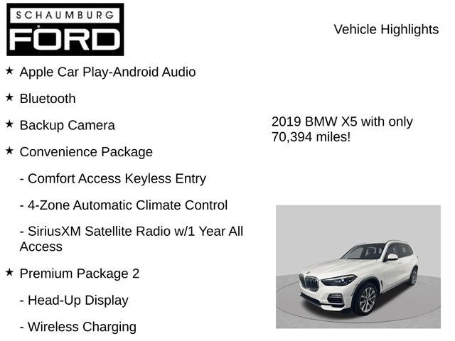 2019 BMW X5 xDrive40i