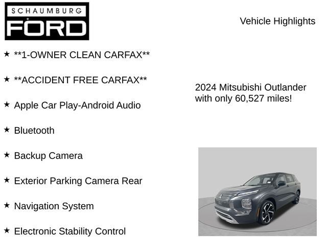 2024 Mitsubishi Outlander SE