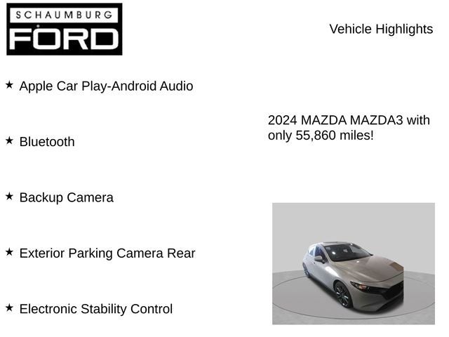 2024 Mazda Mazda3 2.5 S Select Sport