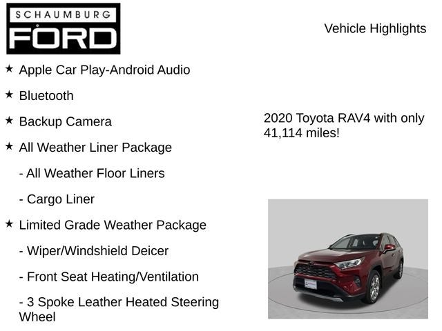 2020 Toyota RAV4 Limited