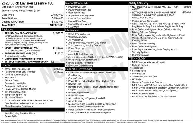 2023 Buick Envision Essence