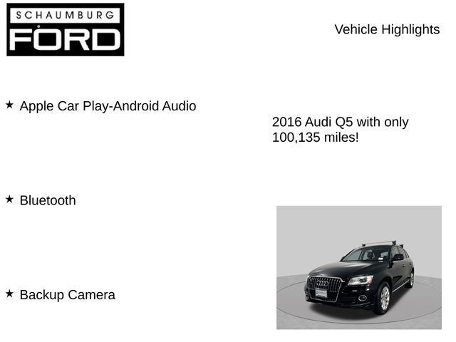 2016 Audi Q5 2.0T Premium quattro