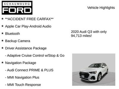 2020 Audi Q3 Prestige S line quattro
