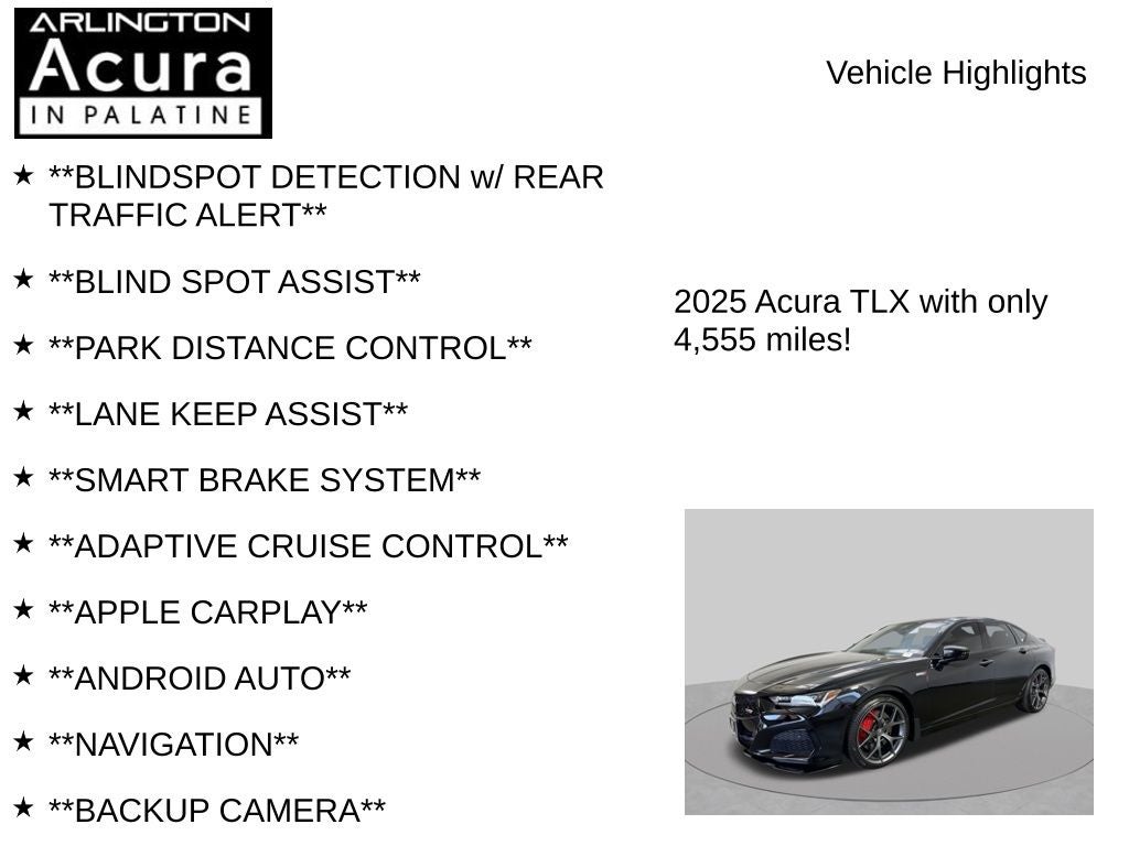 2025 Acura TLX Type S