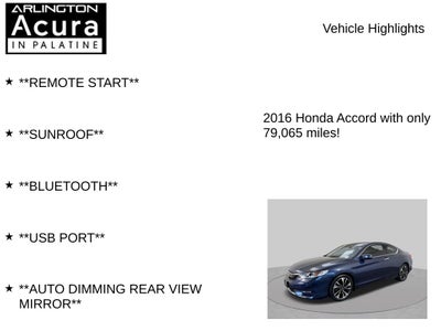 2016 Honda Accord EX