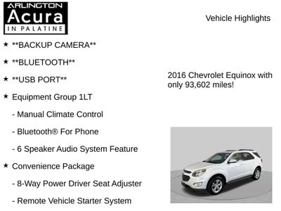 2016 Chevrolet Equinox LT