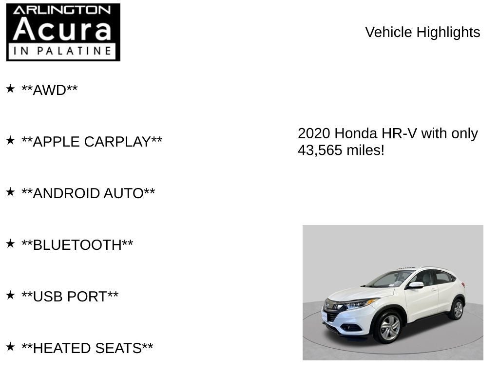 2020 Honda HR-V EX