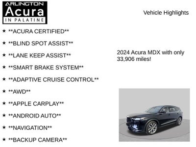 2024 Acura MDX TECH