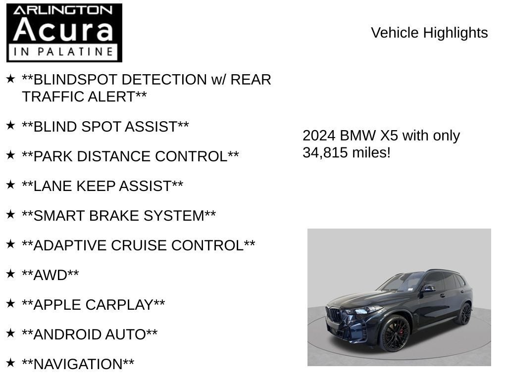 2024 BMW X5 M60i