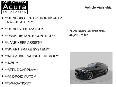 2024 BMW X6 xDrive40i