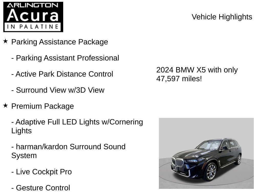 2024 BMW X5 xDrive50e