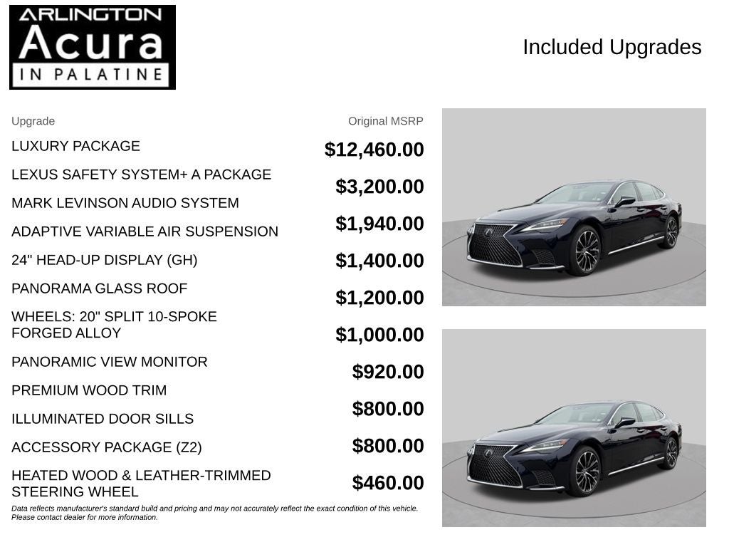 2023 Lexus LS LS 500