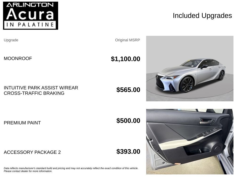 2025 Lexus IS IS 350 F SPORT