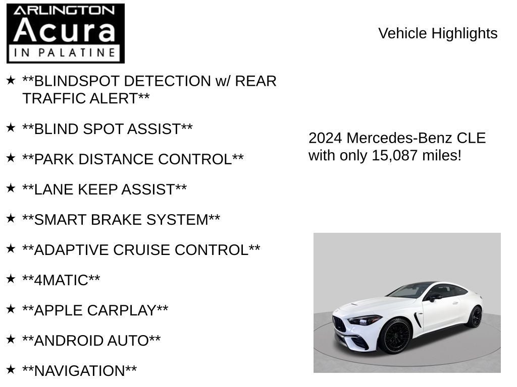 2024 Mercedes-Benz CLE AMG® CLE 53