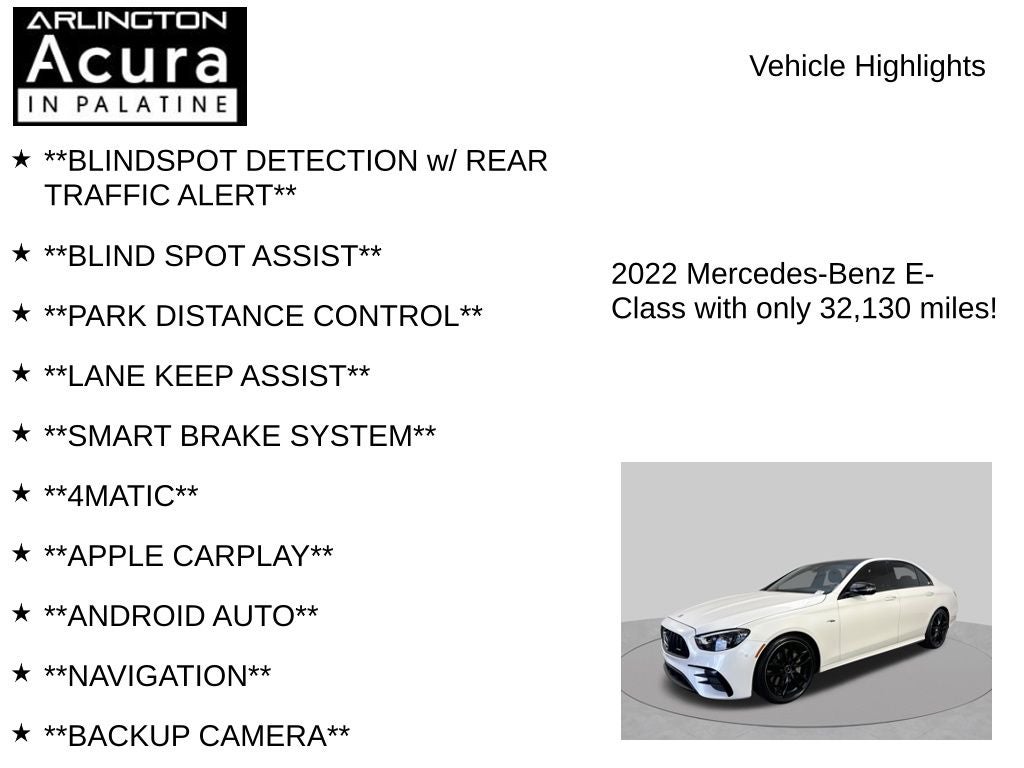 2022 Mercedes-Benz E-Class AMG® E 53