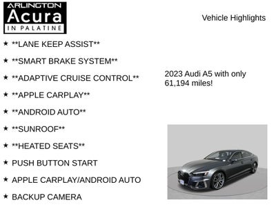 2023 Audi A5 Sportback S line Premium Plus