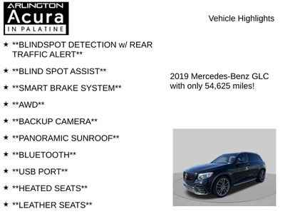 2019 Mercedes-Benz GLC AMG® GLC 63