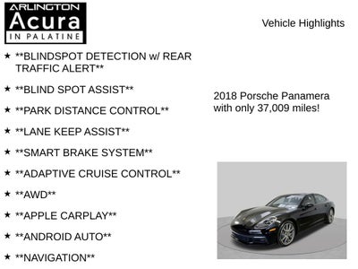 2018 Porsche Panamera 4S