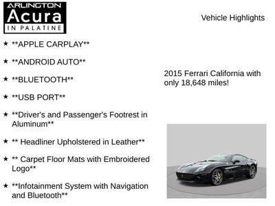 2015 Ferrari California T