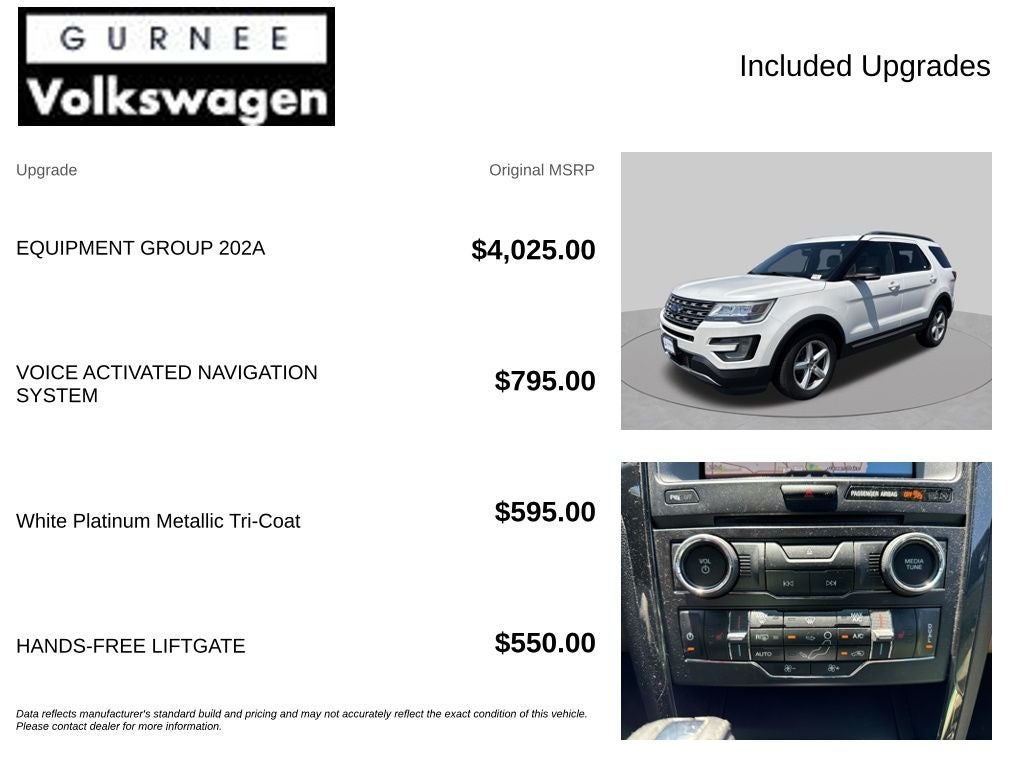 2016 Ford Explorer XLT
