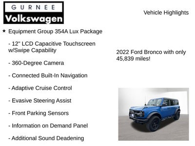 2022 Ford Bronco Wildtrak