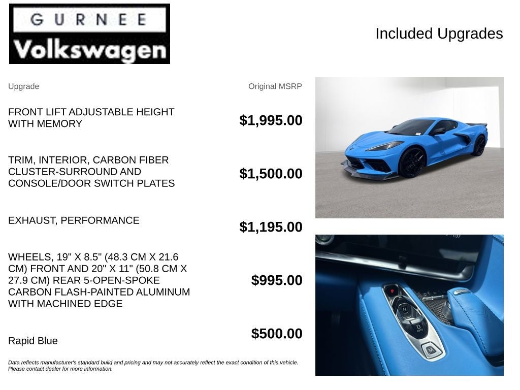 2021 Chevrolet Corvette Stingray 3LT