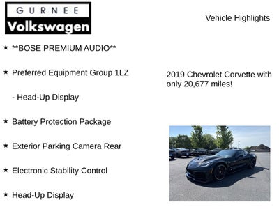 2019 Chevrolet Corvette Z06 1LZ